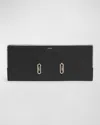 Coperni Rectangular Structured Clutch Bag In Black