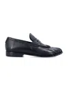 Coperni Black 5t Leather Mocassin In Black