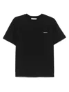 Coperni Black And White  T-shirt In Black