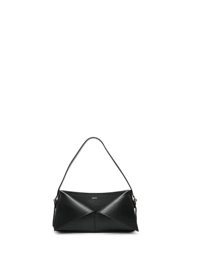 Coperni Black Baguette Bag Woman Black In Leather