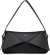 Coperni Black Belt Loop Bag In Black