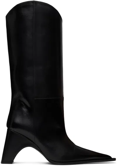 Coperni Black Bridge Cowboy Boots