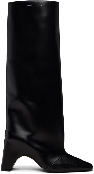 COPERNI BLACK BRIDGE TALL BOOTS