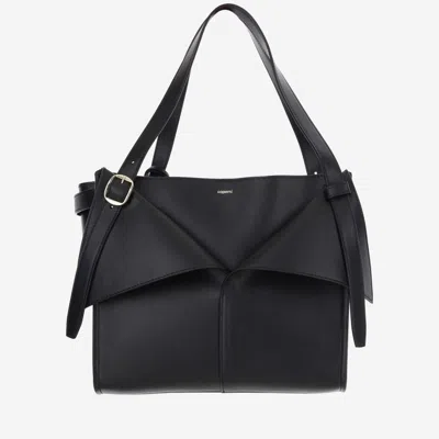 Coperni Black Cabas Medium Satchel Bag