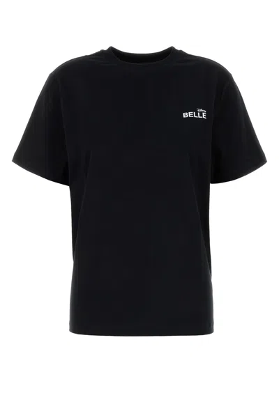 COPERNI T-SHIRT BELLE COPERNI X DISNEY IN COTONE NERO  DONNA