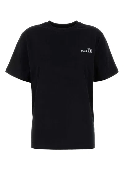 Coperni Black Cotton  X Disney Belle T-shirt