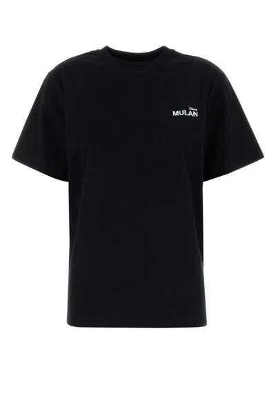 COPERNI BLACK COTTON MULAN T-SHIRT
