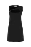 Coperni Robe Courte Droite In Black