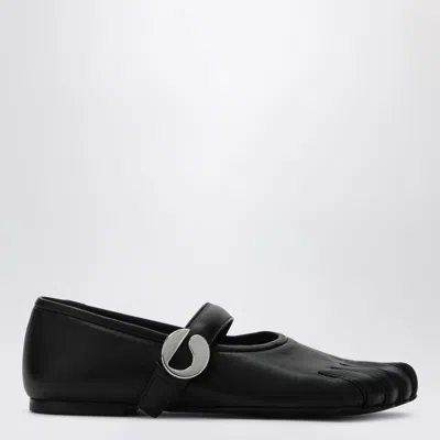 COPERNI BLACK FIVE-FINGER BALLET FLATS