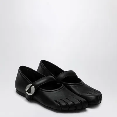 COPERNI BLACK FIVE-FINGER BALLET FLATS