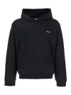 Coperni Black Hoodie With Logo Print On The Rear In Cotton Blend Man In Multicolor