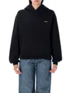 Coperni Horn Hoodie Kangaroo Pocket In Black