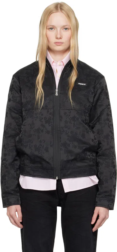 Coperni Black Jacquard Zipped Jacket