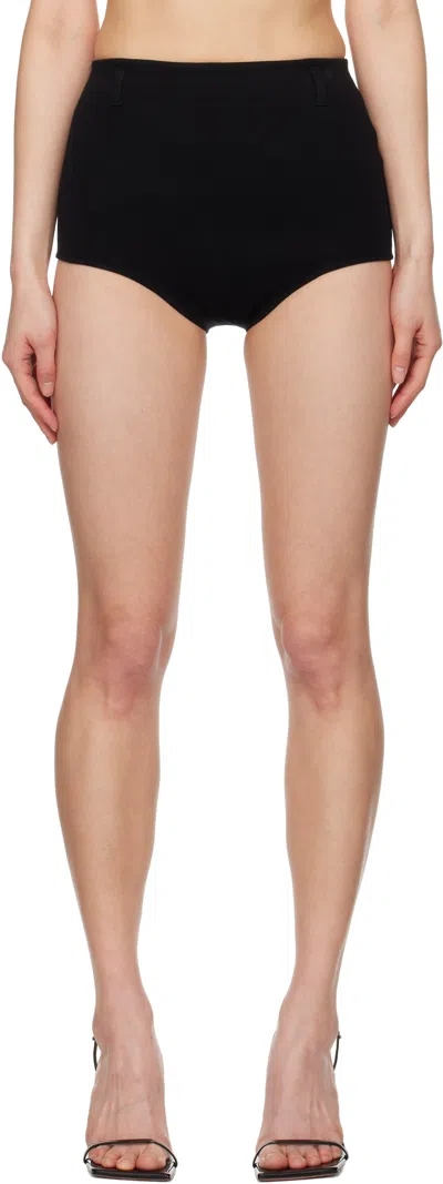 COPERNI BLACK KNITTED SHORTS