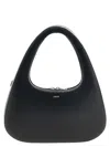 Coperni Swipe Baguette Bag In Black