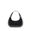 Coperni Black Leather Shoulder Bag In Black