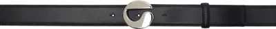Coperni Black Logo Belt