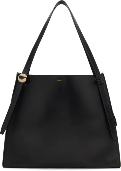 Coperni Black Logo Belt Tote