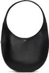 Coperni Women Medium Soft Swipe Leather Shoulder Bag In Black