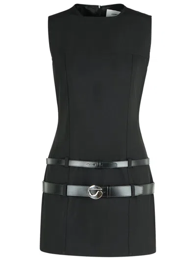 COPERNI COPERNI BLACK POLYESTER DRESS