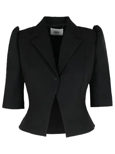 COPERNI COPERNI BLACK RECYCLED POLYESTER JACKET