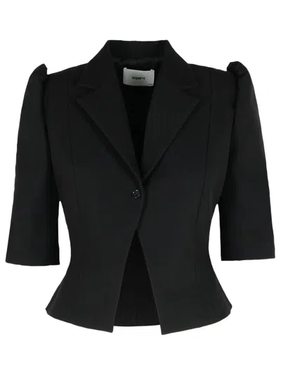 COPERNI COPERNI BLACK RECYCLED POLYESTER JACKET