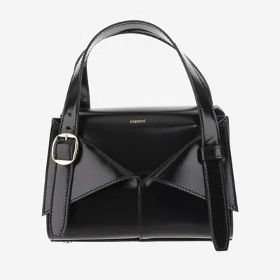 COPERNI BLACK RIGID MINI SATCHEL BAG