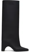 Coperni Women Rubber Bridge High Boots In Black