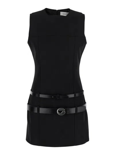 COPERNI BLACK SLEEVELESS DRESS
