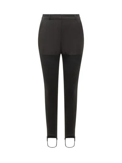 Coperni Women Black Slim Flat Front Pants