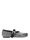 Coperni Black Slip On Ballet Flats In Black