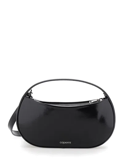 COPERNI BLACK SOUND SWIPE SMALL SHOULDER BAG