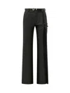 Coperni Black Straight Flat Front Pants In Black