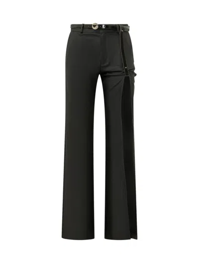 Coperni Black Straight Flat Front Pants