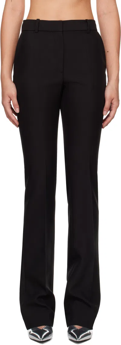 Coperni Black Straight Tailored Trousers