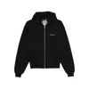 Coperni Black Disney Maleficent Zip Up Hoodie In Black