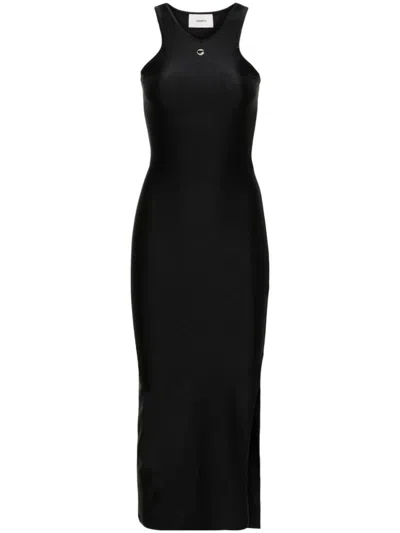COPERNI BLACK TANK TOP MIDI DRESS