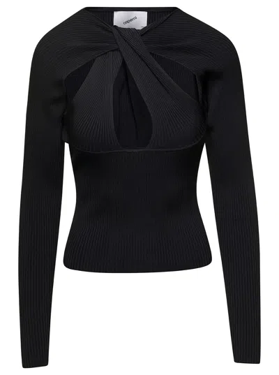 COPERNI TWISTED CUT-OUT DETAIL TOP