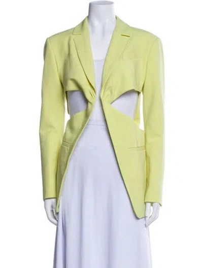 Pre-owned Coperni Blazer In Yellow