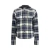 Coperni Blue Cotton Pattern Shirt In Blue