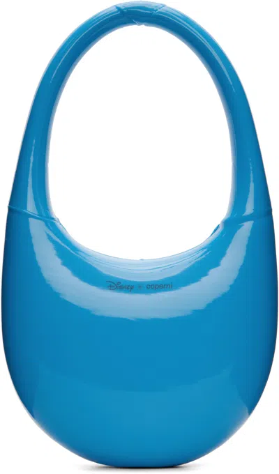 Coperni Blue Disney Liquid Print Swipe Bag