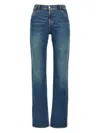 Coperni Blue Tapared Jeans In Blue