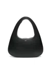 Coperni Swipe Baguette Bag In Black