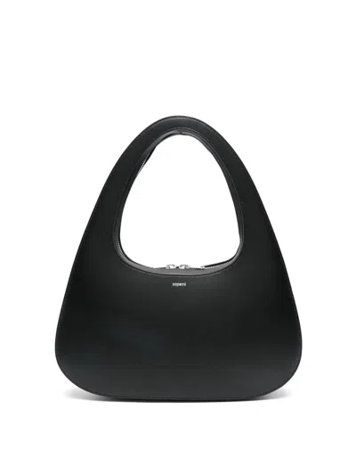 COPERNI SWIPE BAGUETTE LARGE LEATHER SHOULDER BAG