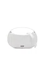 Coperni Women's Swipe Sound Mini Crocodile Effect Handbag In White