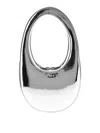 Coperni Mini Swipe Bag In Silver