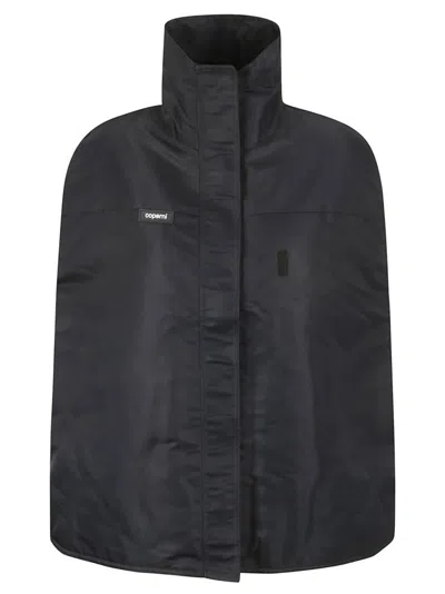 Coperni Bomber Cape In Black