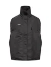Coperni Logo-patch Bomber Cape In Black