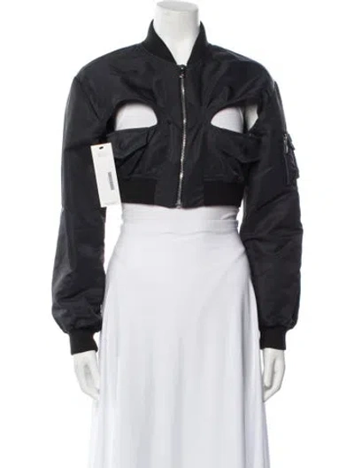 Pre-owned Coperni Bomber Jacket In Black