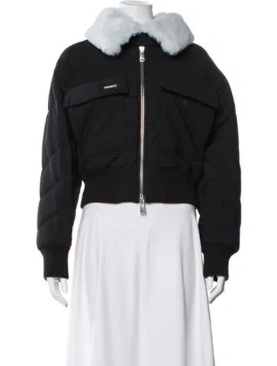 Pre-owned Coperni Bomber Jacket In Black